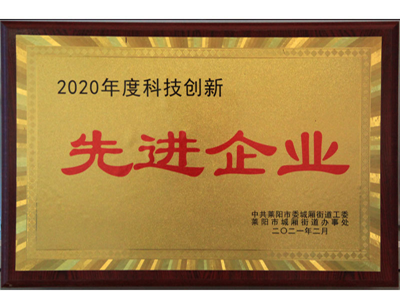 2020年度科技创新先进企业